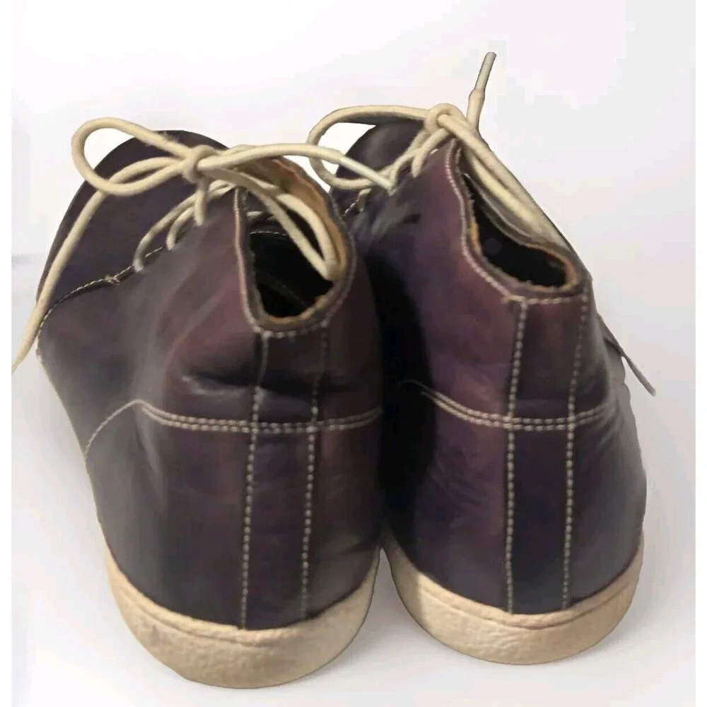 Cole Haan Purple Leather chukka boots Men's 11.5 M‎ Read Description